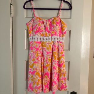 NWT Size 4 Lenore Lace Cut Out Dress